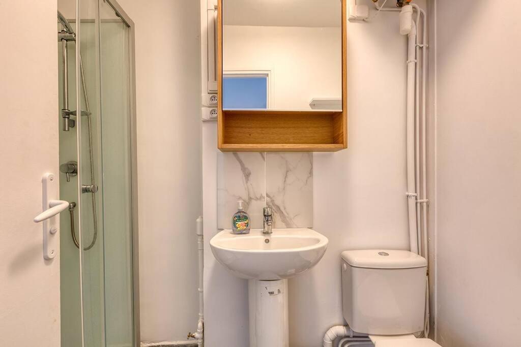 Nice Flat With Billard And View Paris Exterior foto